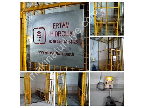 Çift Pistonlu Kompakt Yük Lifti