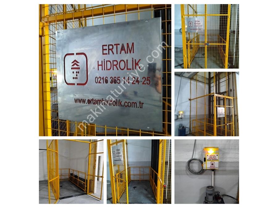 Çift Pistonlu Kompakt Yük Lifti