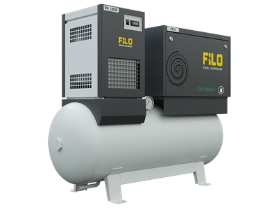 2.2 Kw Yağsız Scroll Kompresör - 1