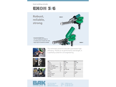 Exon 5 El Extruder Makinesi - 1