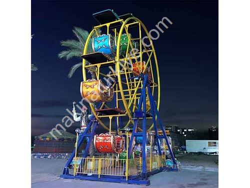 8-Bucket Mini Rotating Cabinet