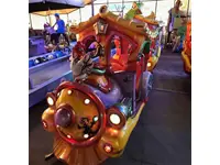 14 Kişilik Lunapark Modeli Raylı Tren