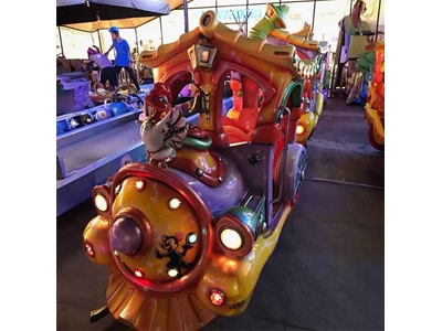 14 Kişilik Lunapark Modeli Raylı Tren - 0