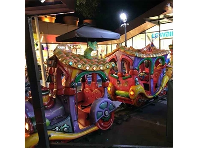 14 Kişilik Lunapark Modeli Raylı Tren - 3