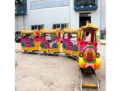 14 Kişilik Lunapark Modeli Raylı Tren - 1