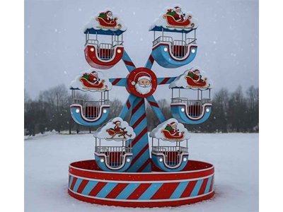 Yılbaşı Temalı Mini Dönme Dolap - 3