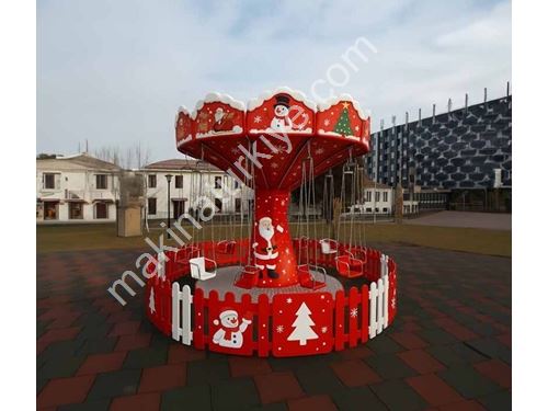 Yılbaşı Temalı Sekolin Salıncak