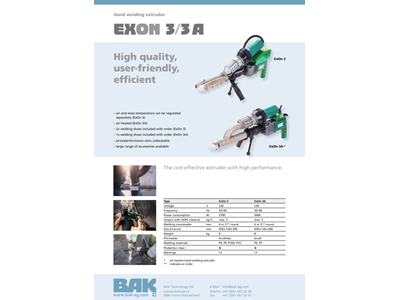 El Extruder Exon 3 Makinesi - 1