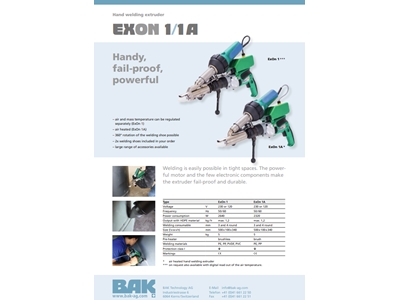 El Extruder Exon 1A Makinesi - 1