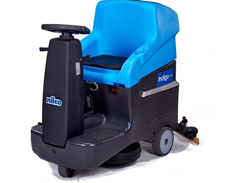 24 V Battery-Powered Floor Scrubbing Machine