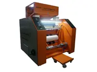 Enrouleuse de banderole automatique avec découpe de 1100 m/min