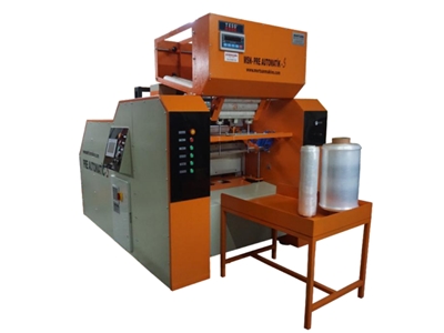 1100 Mt/Dk Tam Otomatik Ön Gerdirmeli Streç Sarma Makinesi - 1