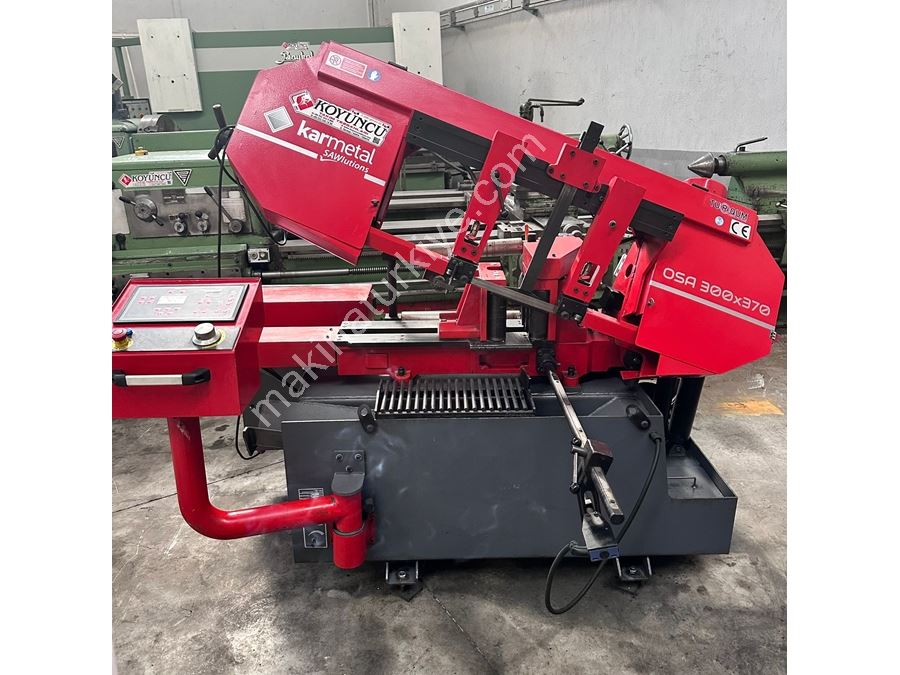 Karmetal Brand 300X370 Fully Automatic Band Saw 2022 Model