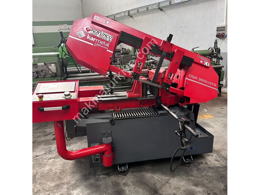 Karmetal Brand 300X370 Fully Automatic Band Saw 2022 Model