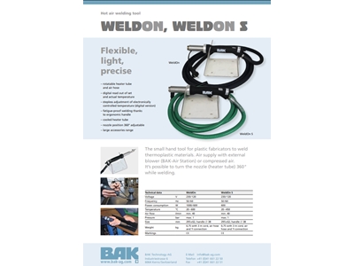 Sıcak Hava Kaynak Ekipmanı - 1