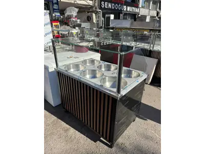 6 Gözlü Çorbalık Tezgahı