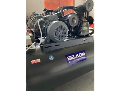 500 Litre Sıfır, 12 Bar, Panolu, Yerli Motorlu, Üç Kafalı Kompresör - 0