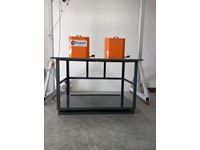 1100 litre x 2 adet Yeraltı Hidrolik Çöp Konteyneri