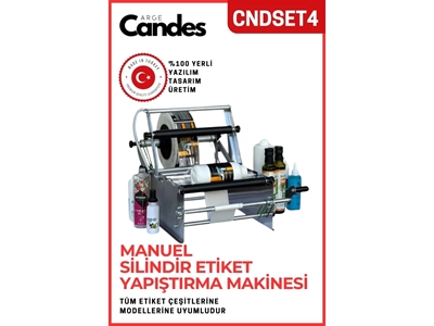 Machine d'étiquetage manuel pour tubes - 1