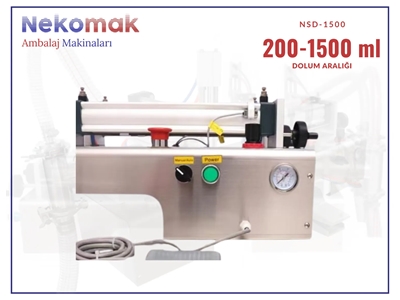 200–1500 ml Tek Nozullu Yarı Otomatik Sıvı Dolum Makinası Hakkında - 2