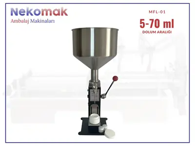 5–70 ml Manuel Dolum Makinası