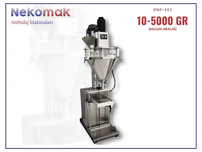 10–5000 g Vidalı Toz Dolum Makinası