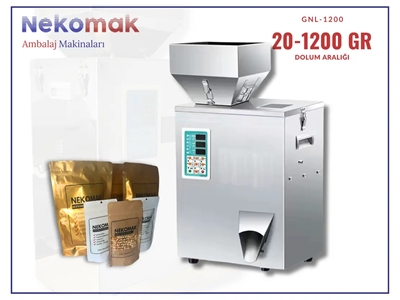 20-1200 g Terazili Granül Toz Dolum Makinası - 1