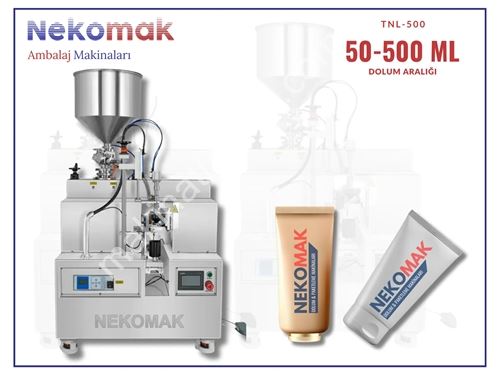 50–500 ml Ultrasonik Tüp Doldurma Ve Mühürleme Makinesi