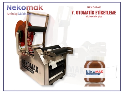 20-150 mm Yarı Otomatik Silindirik Şişe Etiketleme Makinası - 2
