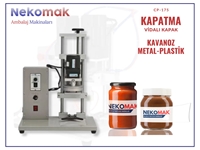 Machine de fermeture de couvercles de bocaux à vis électrique CP-175