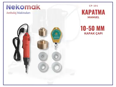 10-50 mm Elektrikli Manuel Kapak Takma/Kapatma Aparatı