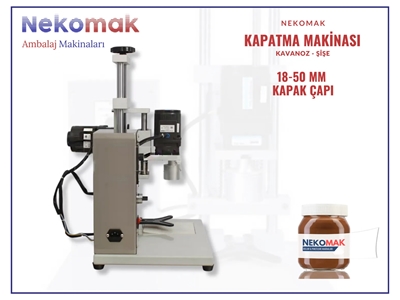 18-50 mm Şişe-Kavanoz Kapatma Makinası - 1