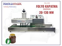 20-130 mm İndüksiyon Folyo Kapatma Makinası