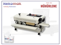 Poşet Ağzı Yapıştırma Mühürleme Makinası