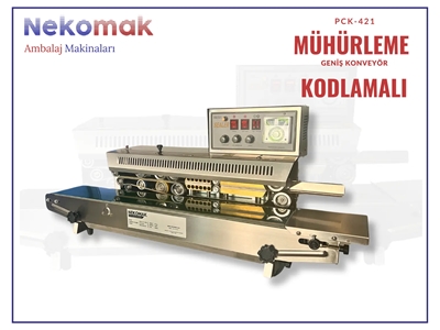 Kodlamalı Poşet Yapıştırma Mühürleme Makinası - 1