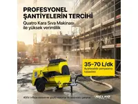 35–70 Л/мин Чёрная Штукатурная Машина