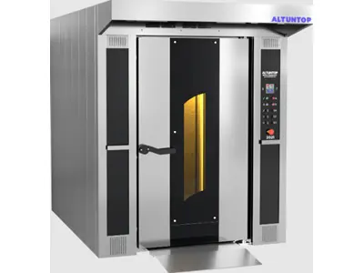 25 m² Pişirme Alanı 32 Tepsili Döner Arabalı Fırın
