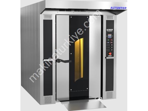 25 m² Pişirme Alanı 32 Tepsili Döner Arabalı Fırın
