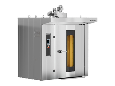 14.40 m² Pişirme Alanı 16-18 Tepsili Önden Brülör Döner Arabalı Fırın - 1