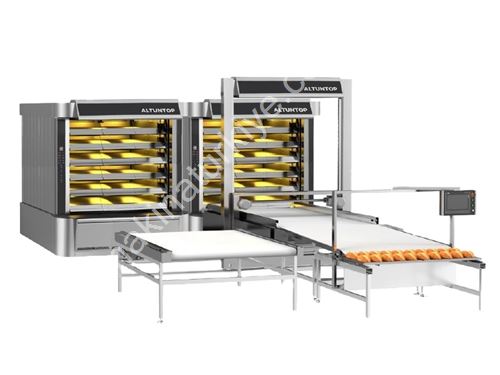 25 m² Backfläche Vielschichtiger automatischer Ofen