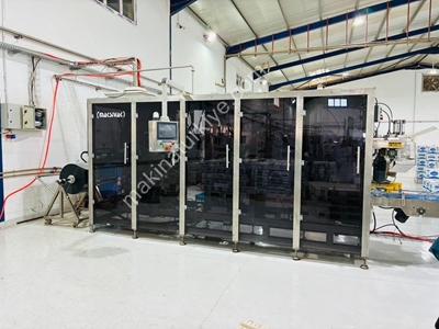 20.000 Bardak Su Üretim Kapasiteli Servolu Tam Otomatik Termoform Makinesi - 5