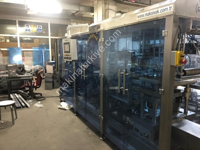 30.000 Bardak Su Üretim Kapasiteli Servolu Tam Otomatik Termoform Makinesi - 3