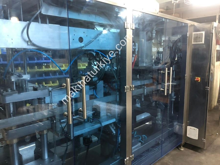 30.000 Bardak Su Üretim Kapasiteli Servolu Tam Otomatik Termoform Makinesi