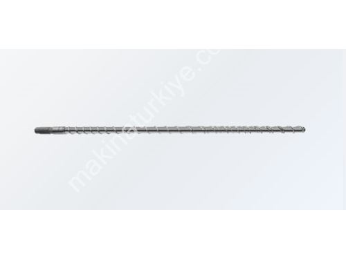 Vis sans fin à double emmanchement jusqu'à 7000 mm de diamètre et de 16 à 350 mm de diamètre.