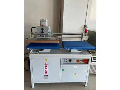 50 x 60 Buharlı Gezer Kafa Transfer Baskı Presi