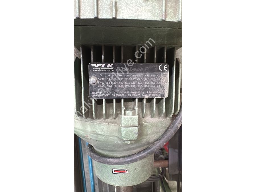 Can Makina Polisaj Rulmanlı Ayaklı Hava Soğutmalı 3 Kw 4 Hp