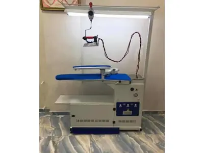 Kuru Temizleme Model Kendinden Kazanlı Kollu Isıtmalı Işıklı Balanserli Dar Ütü Paskarası