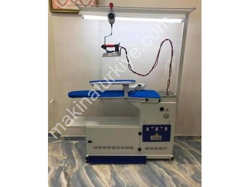 Dry Cleaning Model Self-Generating Sleeve Heated Lighted Balanced Narrow Ironing Table