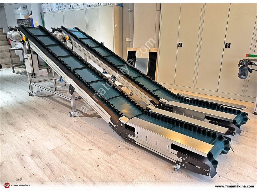 Système de convoyeur à transfert en L - Convoyeur pour machine à injection