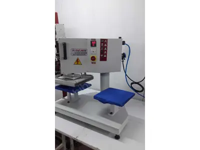 20X20 Cm Döner Kafa Pnömatik Transfer Baskı Presi